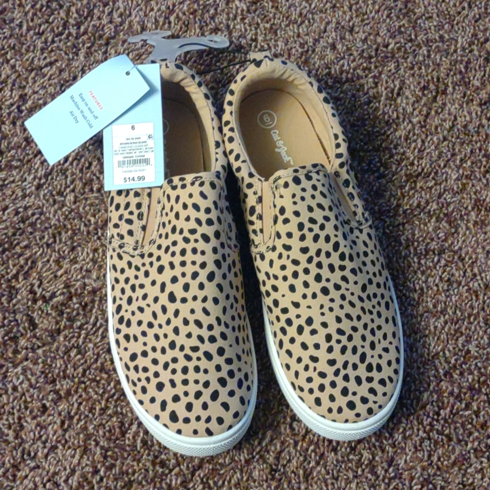 Cat and Jack slip on shoes